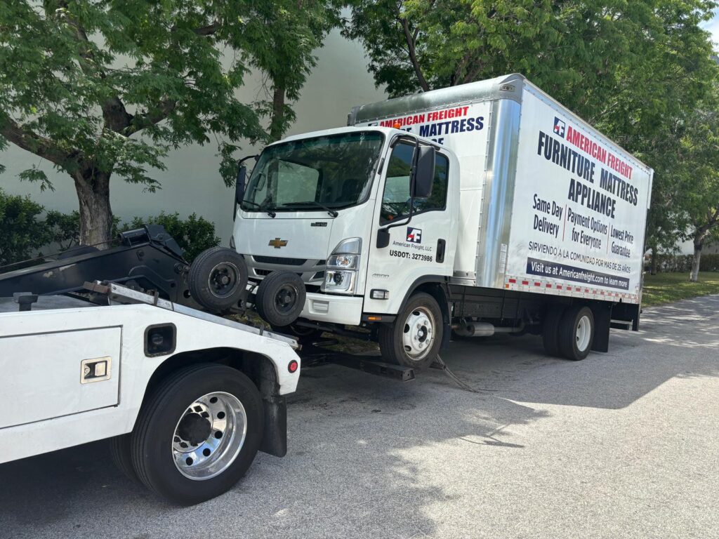 rv towing and roadside assistance service in In Miramar Weston Fort Lauderdale Pembroke Pines And Hollywood Florida